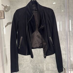 Olivacious faux suede jacket, women’s Small